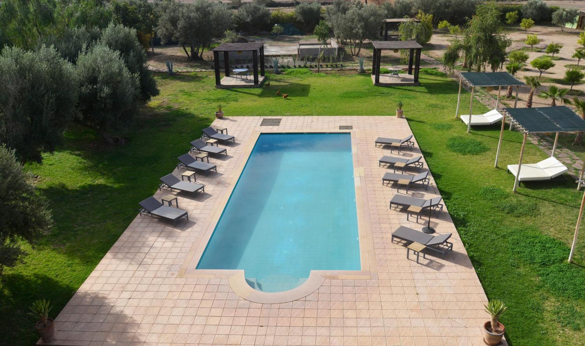 Villa Agora, Villa A La Campagne Proche Marrakech Sidi Abdallah Ghiat Экстерьер фото